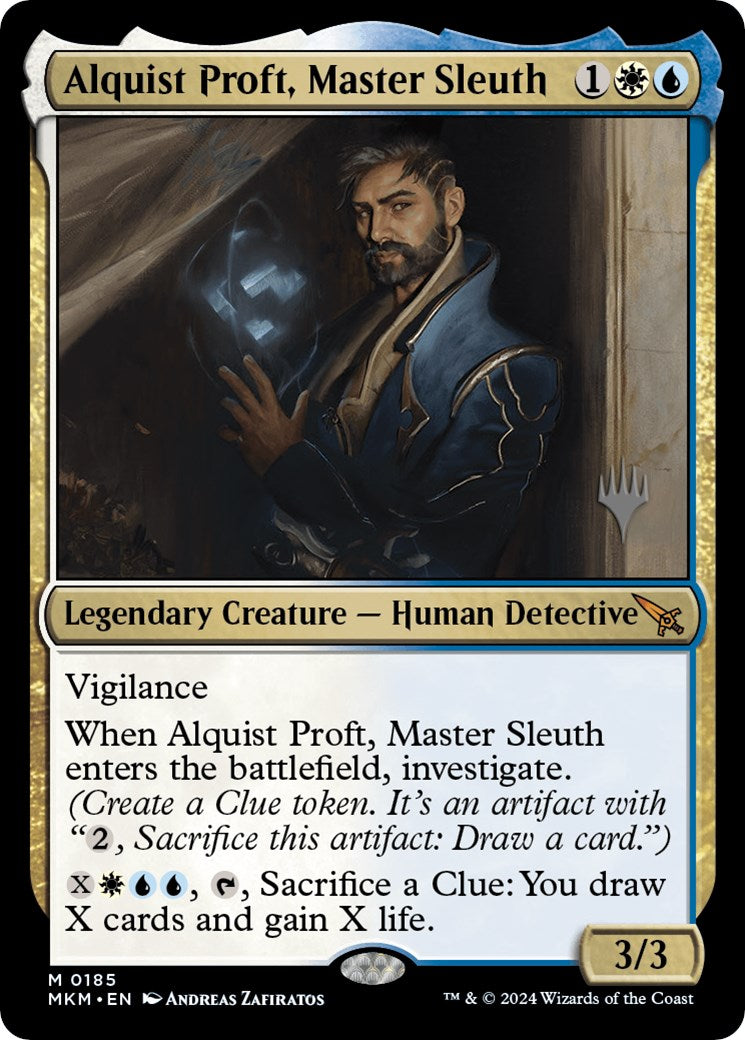 Alquist Proft, Master Sleuth (Promo Pack) [Murders at Karlov Manor Promos] | Fandemonia Ltd