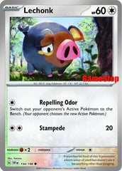 Lechonk (154/198) (GameStop Promo) [Scarlet & Violet: Base Set] | Fandemonia Ltd