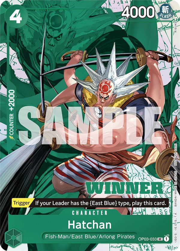Hatchan (Winner Pack Vol. 6) [One Piece Promotion Cards] | Fandemonia Ltd