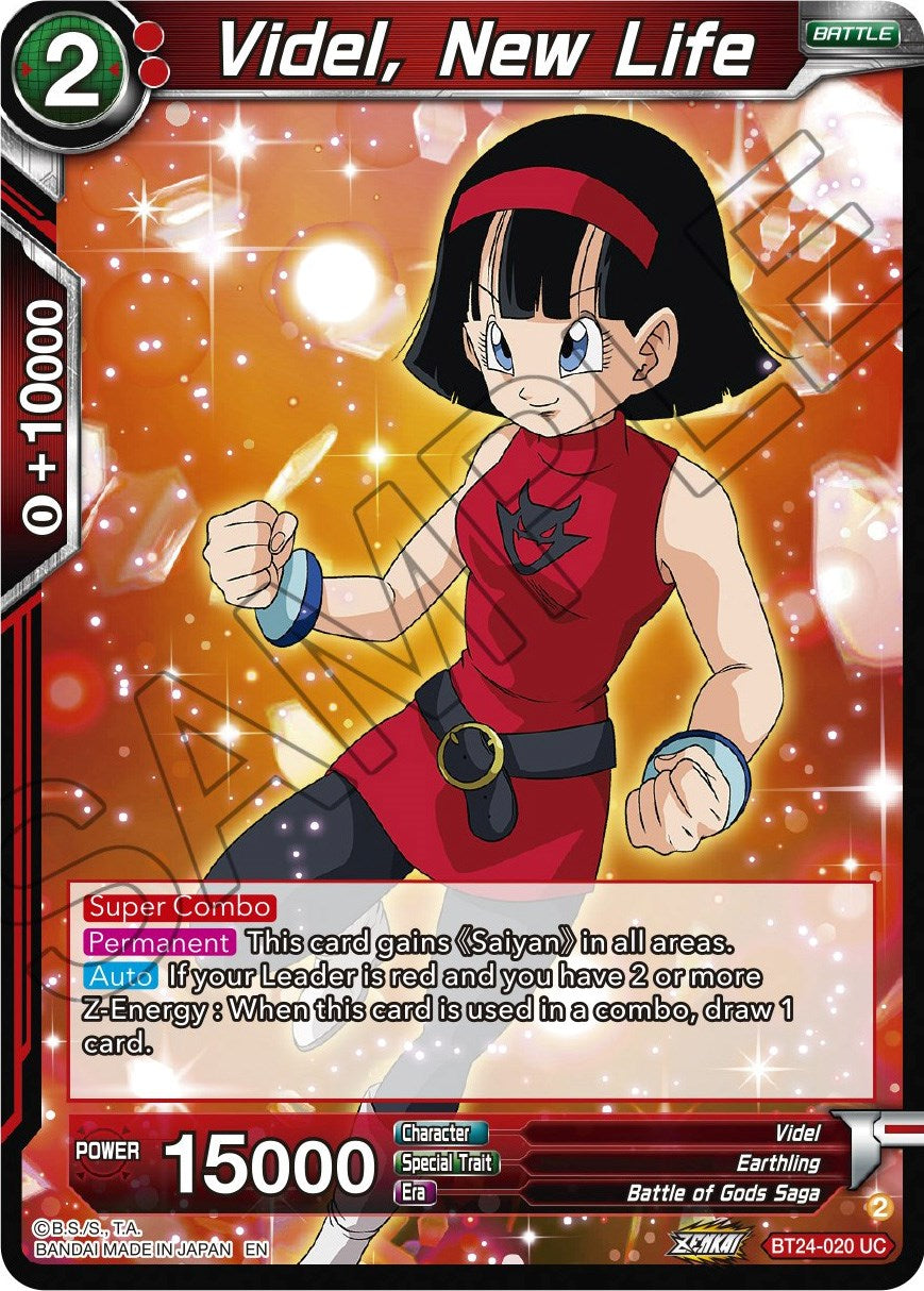 Videl, New Life (BT24-020) [Beyond Generations] | Fandemonia Ltd