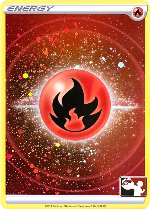 Fire Energy (Cosmos Holo) [Prize Pack Series Three] | Fandemonia Ltd