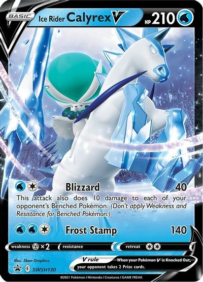 Ice Rider Calyrex V (SWSH130) [Sword & Shield: Black Star Promos] | Fandemonia Ltd