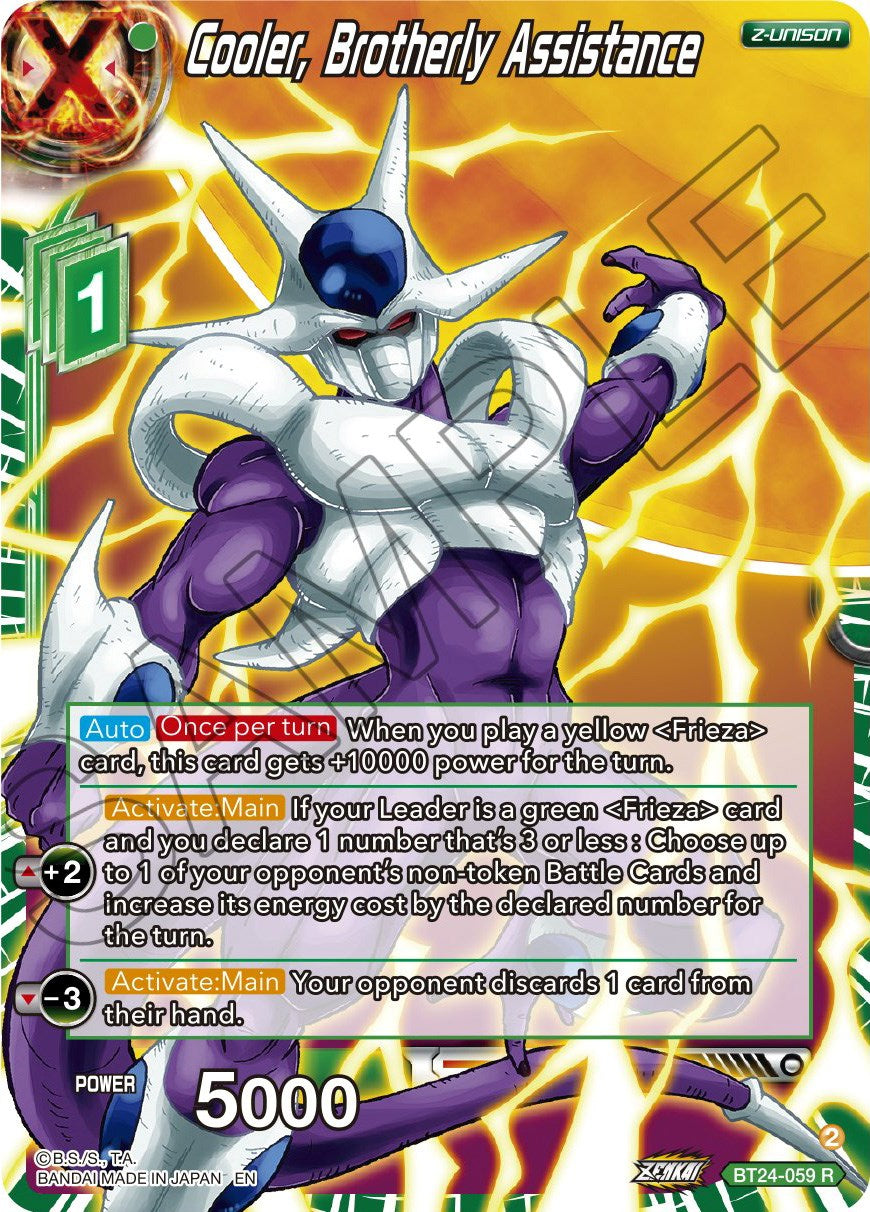 Cooler, Brotherly Assistance (BT24-059) [Beyond Generations] | Fandemonia Ltd