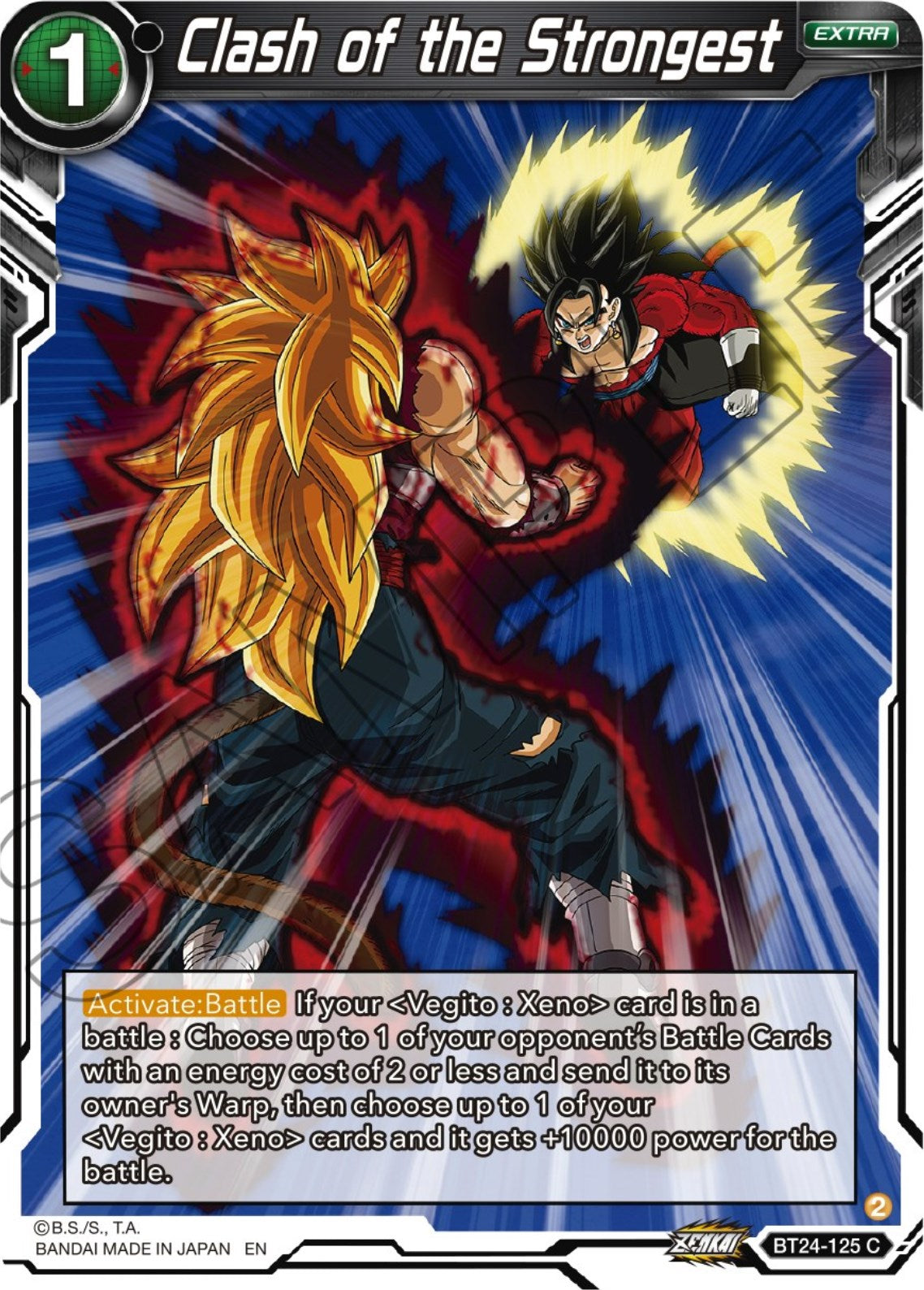 Clash of the Strongest (BT24-125) [Beyond Generations] | Fandemonia Ltd