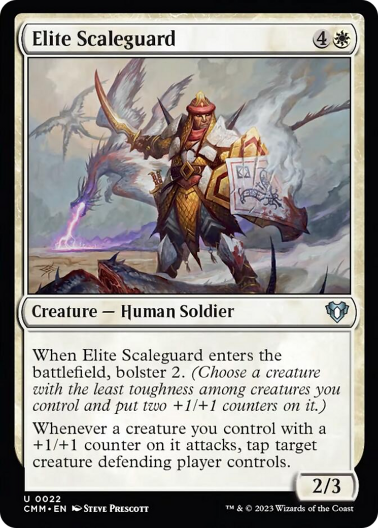 Elite Scaleguard [Commander Masters] | Fandemonia Ltd