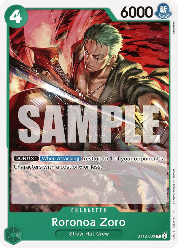 Roronoa Zoro [Starter Deck: Zoro and Sanji] | Fandemonia Ltd