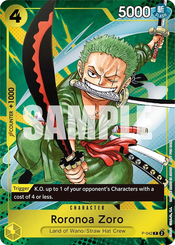 Roronoa Zoro (Event Pack Vol. 3) [One Piece Promotion Cards] | Fandemonia Ltd