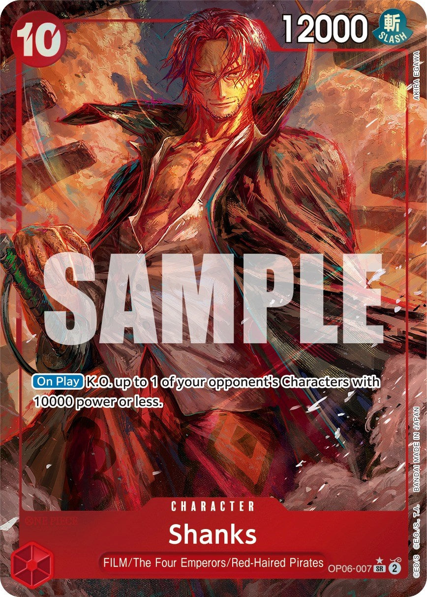 Shanks (Alternate Art) [Wings of the Captain] | Fandemonia Ltd