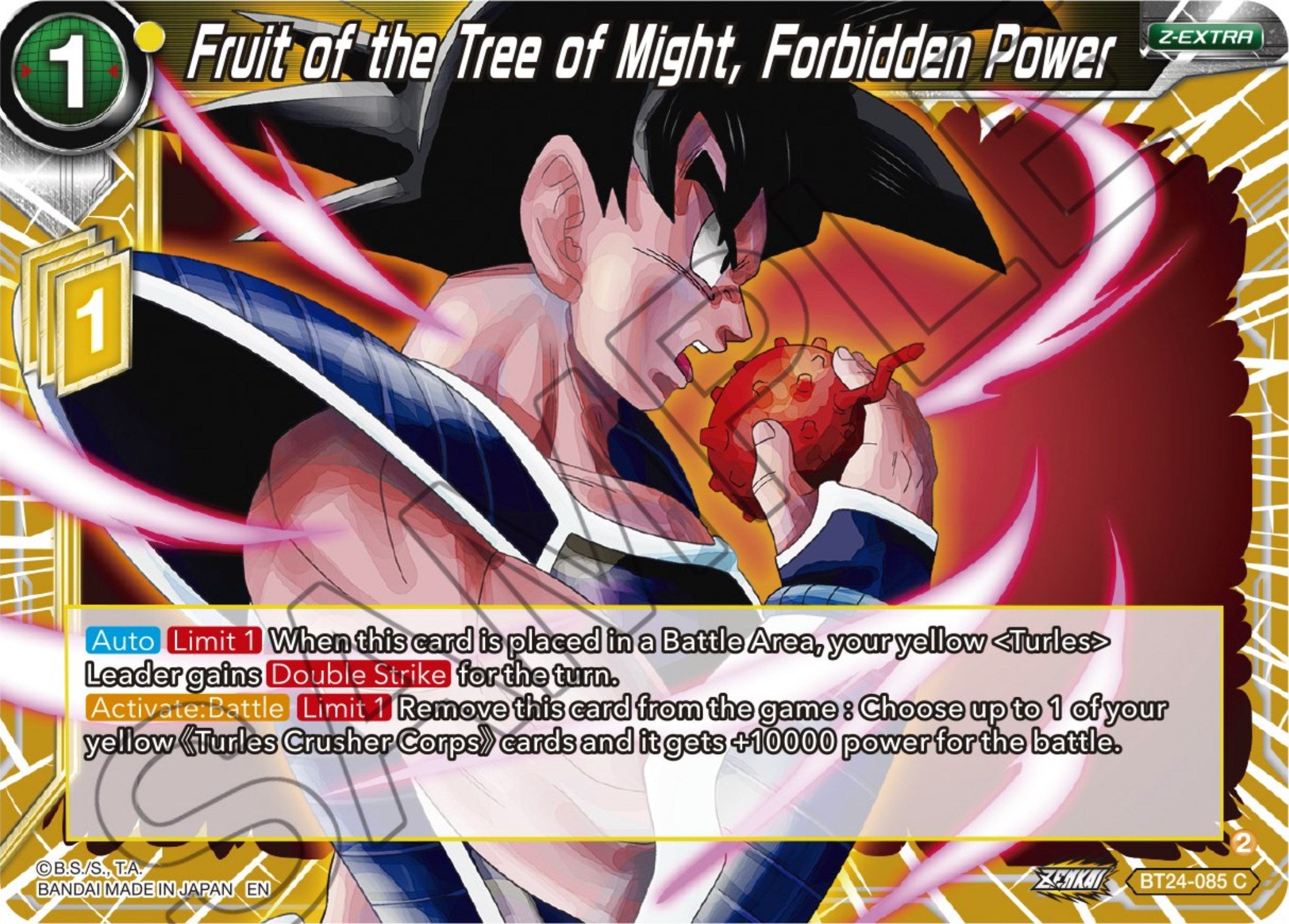 Fruit of the Tree of Might, Forbidden Power (BT24-085) [Beyond Generations] | Fandemonia Ltd