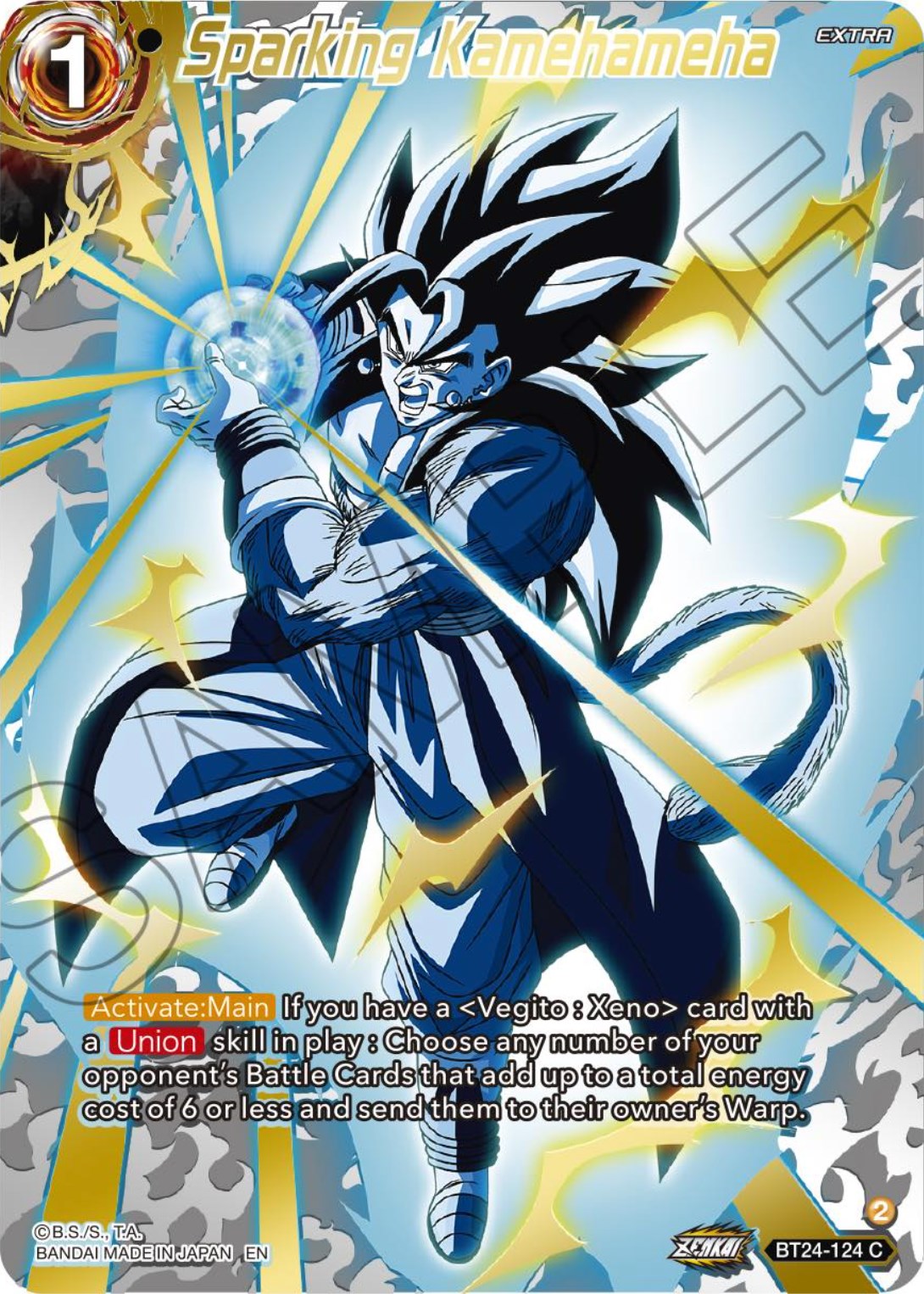 Sparking Kamehameha (Collector Booster) (BT24-124) [Beyond Generations] | Fandemonia Ltd