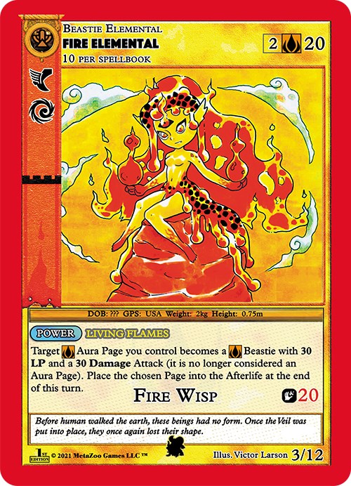 Fire Elemental [Salamander Queen Starter Deck] | Fandemonia Ltd