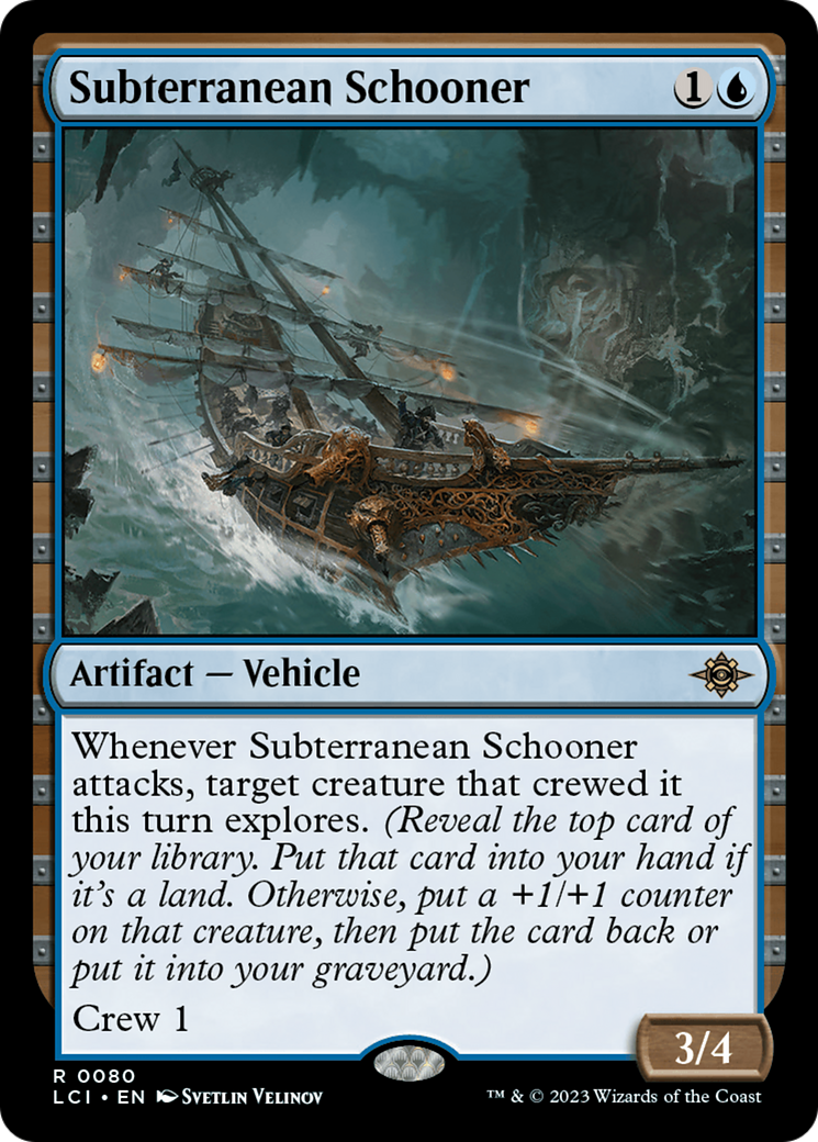 Subterranean Schooner [The Lost Caverns of Ixalan] | Fandemonia Ltd