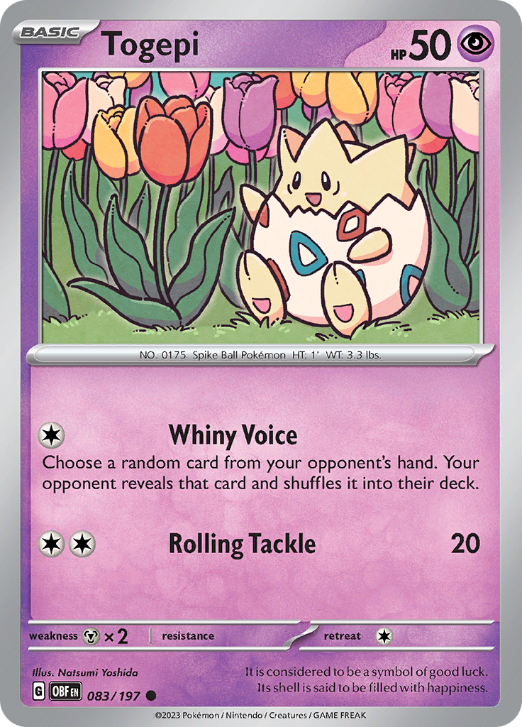 Togepi (083/197) [Scarlet & Violet: Obsidian Flames] | Fandemonia Ltd