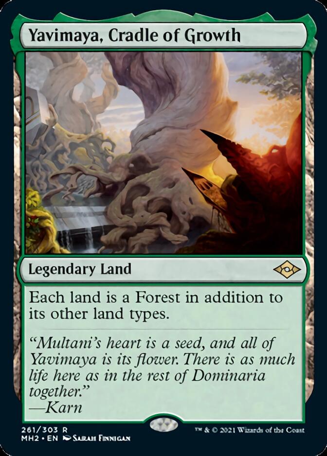 Yavimaya, Cradle of Growth [Modern Horizons 2] | Fandemonia Ltd