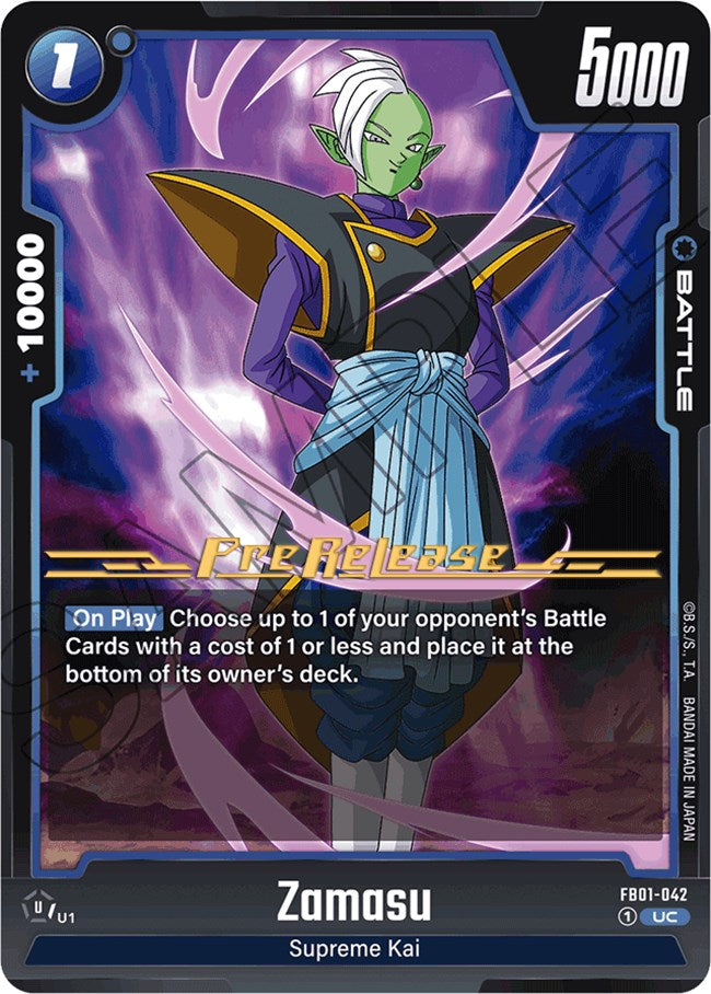 Zamasu (FB01-042) [Awakened Pulse Pre-Release Cards] | Fandemonia Ltd