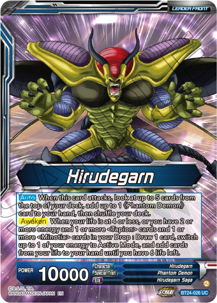 Hirudegarn // Hirudegarn, Resurrected Demon Statue (SLR) (BT24-026) [Beyond Generations] | Fandemonia Ltd