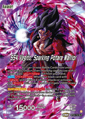 SS4 Son Goku & SS4 Vegeta // SS4 Vegito, Sparking Potara Warrior (SLR) (BT24-112) [Beyond Generations] | Fandemonia Ltd