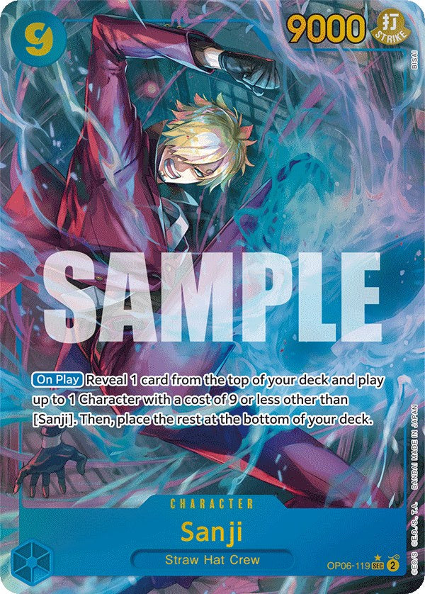 Sanji (Alternate Art) [Wings of the Captain] | Fandemonia Ltd