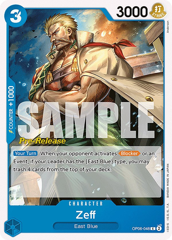 Zeff [Wings of the Captain Pre-Release Cards] | Fandemonia Ltd