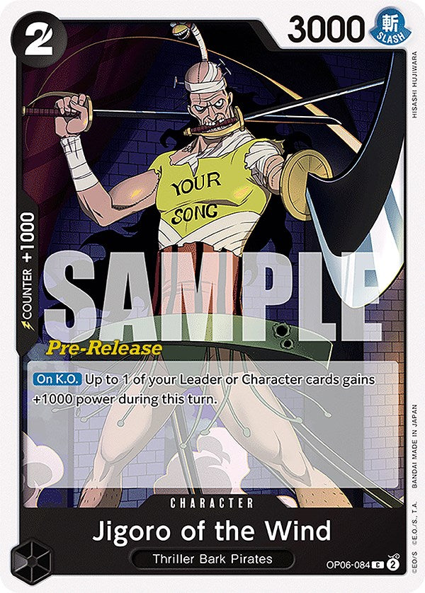 Jigoro of the Wind [Wings of the Captain Pre-Release Cards] | Fandemonia Ltd