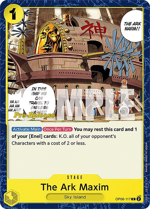 The Ark Maxim [Wings of the Captain Pre-Release Cards] | Fandemonia Ltd