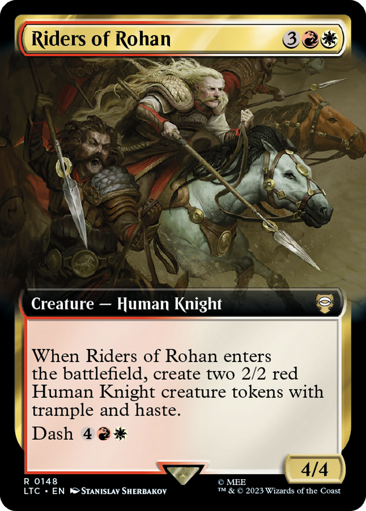 Riders of Rohan (Extended Art) [The Lord of the Rings: Tales of Middle-Earth Commander] | Fandemonia Ltd