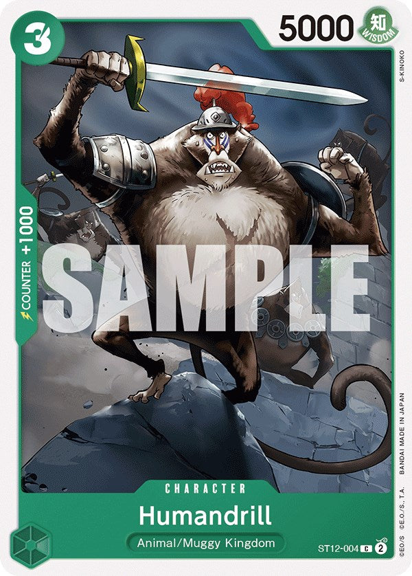 Humandrill [Starter Deck: Zoro and Sanji] | Fandemonia Ltd