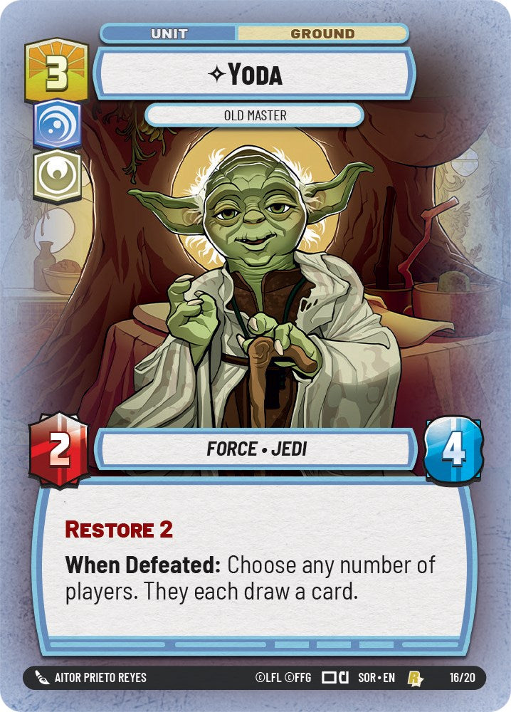 Yoda - Old Master (Weekly Play Promo) (16/20) [Spark of Rebellion Promos] | Fandemonia Ltd