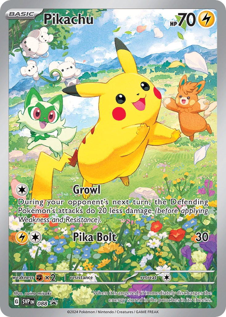 Pikachu (088) [Scarlet & Violet: Black Star Promos] | Fandemonia Ltd