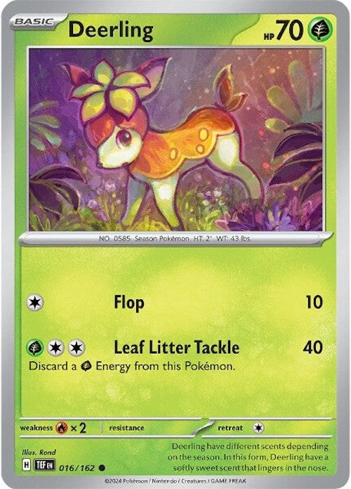 Deerling (016/162) [Scarlet & Violet: Temporal Forces] | Fandemonia Ltd