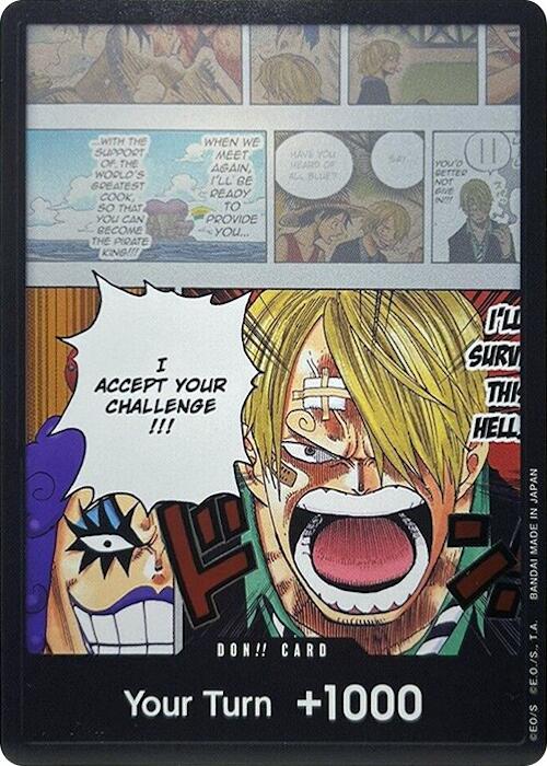 DON!! Card (Ivankov & Sanji) (Double Pack Set Vol. 3) [Wings of the Captain] | Fandemonia Ltd