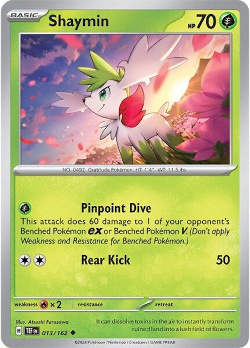 Shaymin (013/162) [Scarlet & Violet: Temporal Forces] | Fandemonia Ltd