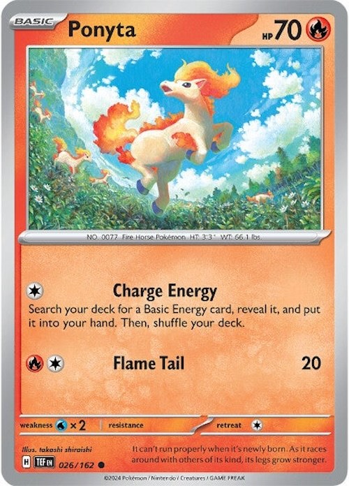 Ponyta (026/162) [Scarlet & Violet: Temporal Forces] | Fandemonia Ltd