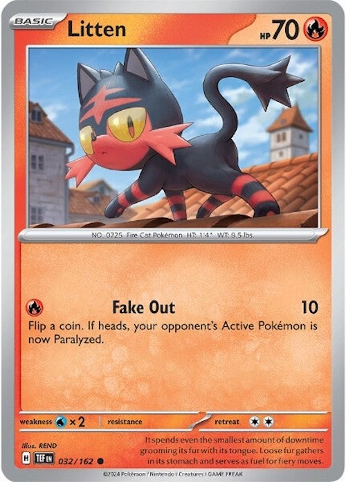 Litten (032/162) [Scarlet & Violet: Temporal Forces] | Fandemonia Ltd