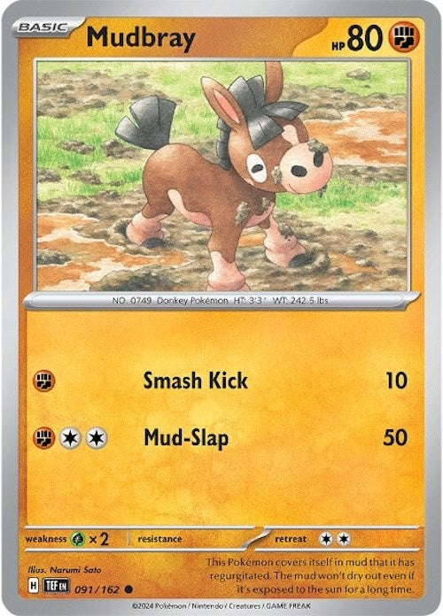 Mudbray (091/162) [Scarlet & Violet: Temporal Forces] | Fandemonia Ltd