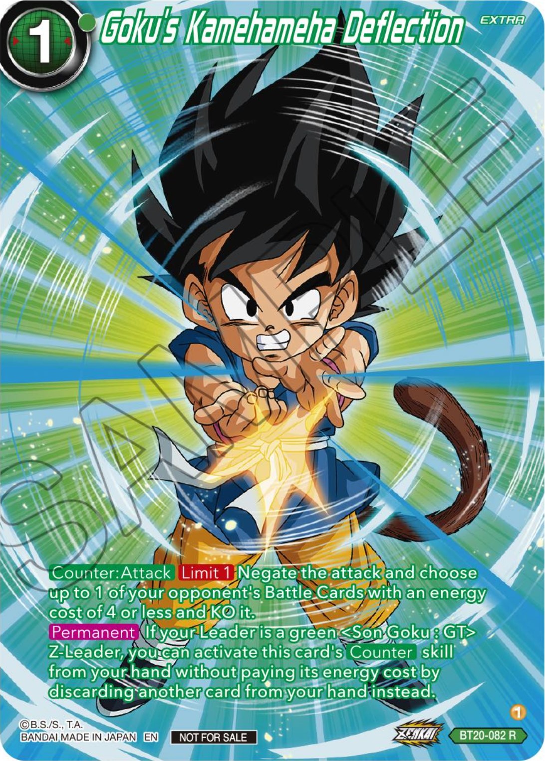 Goku's Kamehameha Deflection (Premium Alt-Art Card Set 2024 Vol.1) (BT20-082) [Promotion Cards] | Fandemonia Ltd