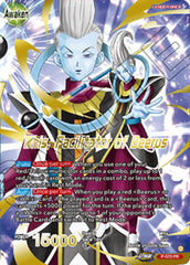 Whis // Whis, Facilitator of Beerus (Gold-Stamped) (P-570) [Promotion Cards] | Fandemonia Ltd