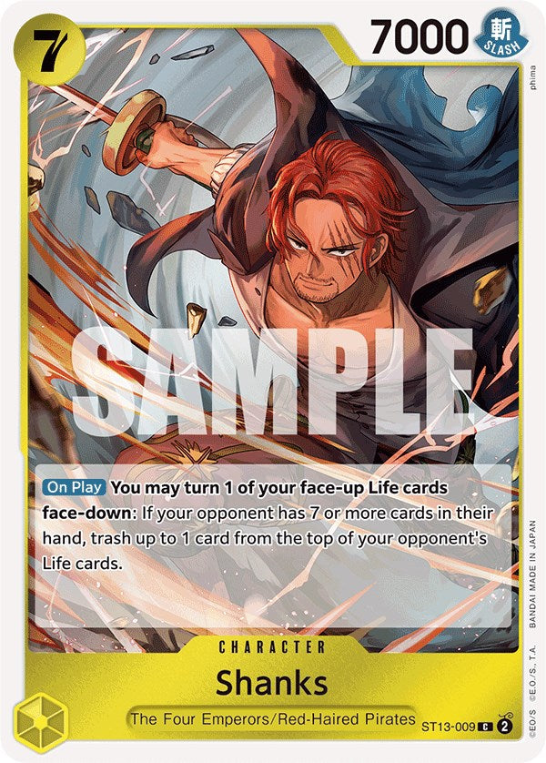 Shanks [Ultra Deck: The Three Brothers] | Fandemonia Ltd