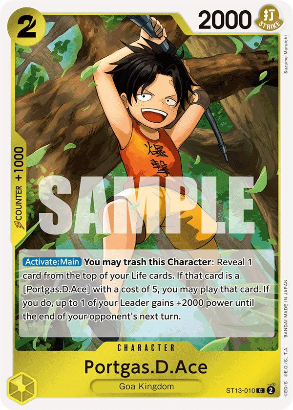 Portgas.D.Ace [Ultra Deck: The Three Brothers] | Fandemonia Ltd