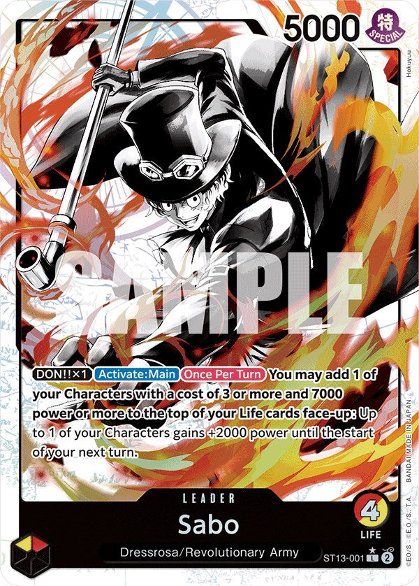 Sabo (Parallel) [Ultra Deck: The Three Brothers] | Fandemonia Ltd