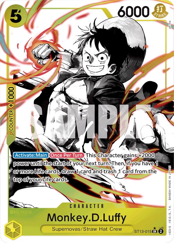 Monkey.D.Luffy (Parallel) [Ultra Deck: The Three Brothers] | Fandemonia Ltd