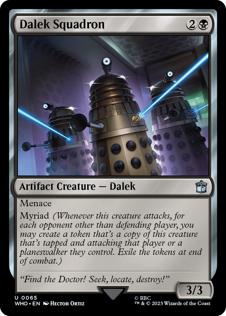 Dalek Squadron [Doctor Who] | Fandemonia Ltd