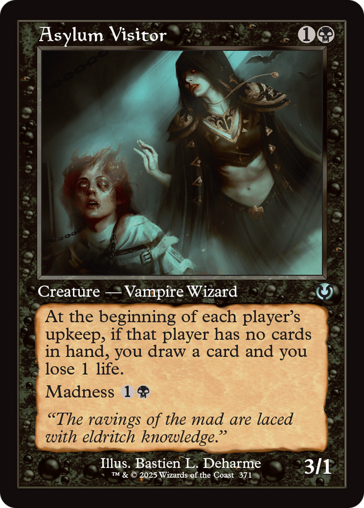 Asylum Visitor (Retro Frame) [Innistrad Remastered] | Fandemonia Ltd