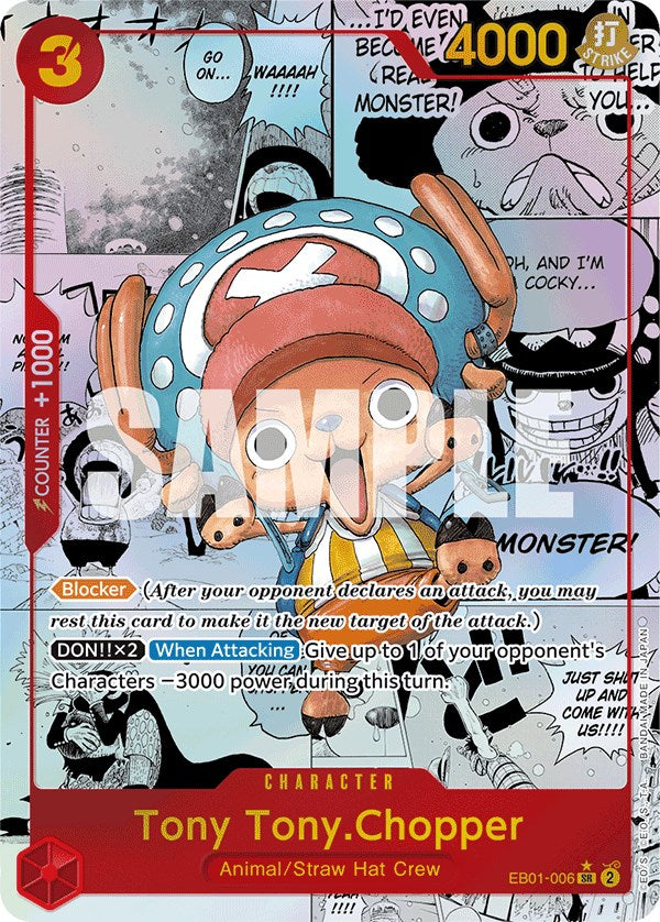 Tony Tony.Chopper (Alternate Art) (Manga) [Extra Booster: Memorial Collection] | Fandemonia Ltd