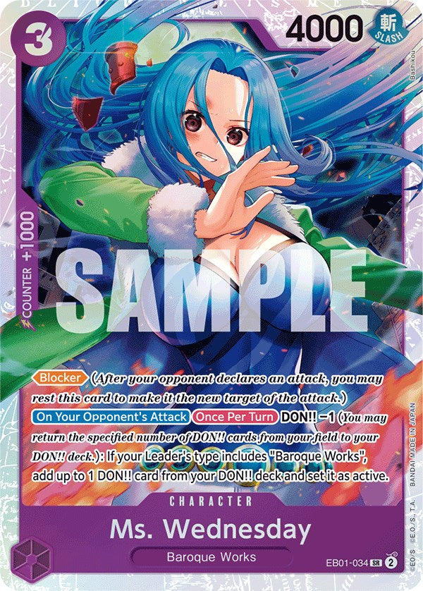 Ms. Wednesday [Extra Booster: Memorial Collection] | Fandemonia Ltd