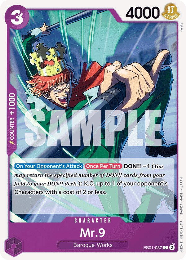 Mr. 9 [Extra Booster: Memorial Collection] | Fandemonia Ltd