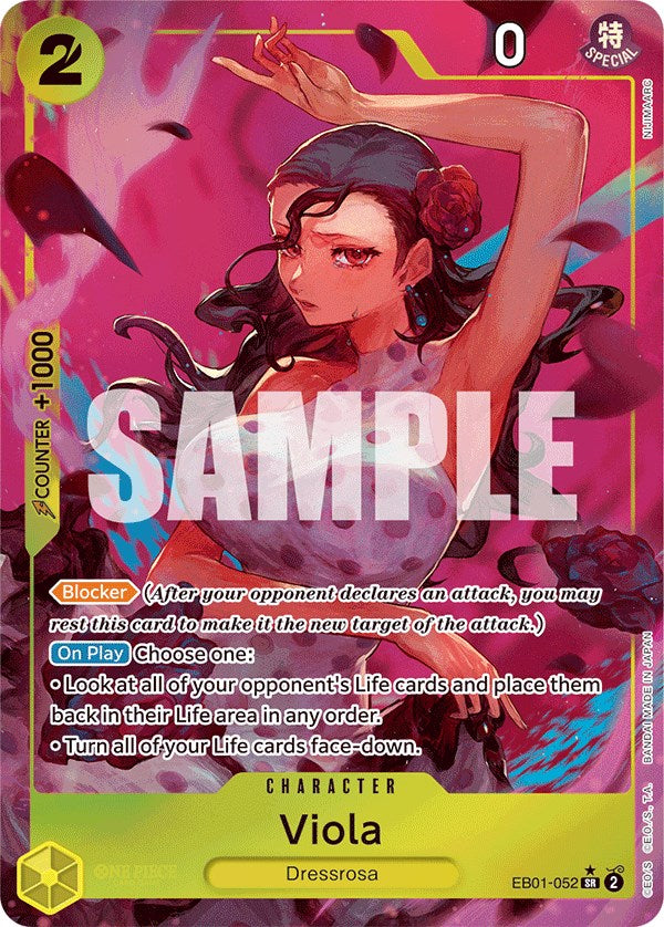 Viola (Alternate Art) [Extra Booster: Memorial Collection] | Fandemonia Ltd