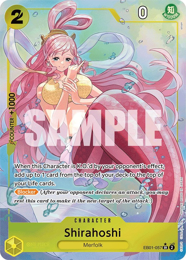 Shirahoshi (Alternate Art) [Extra Booster: Memorial Collection] | Fandemonia Ltd