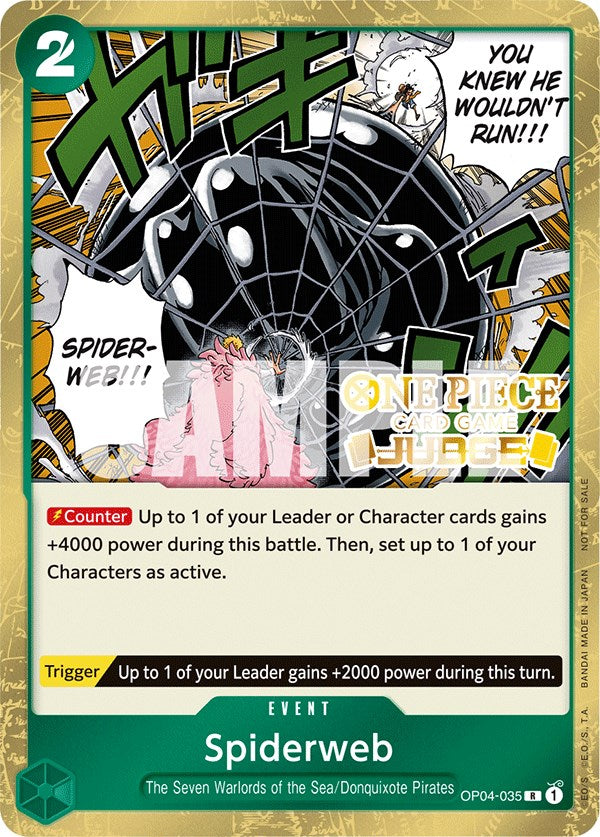 Spiderweb (Judge Pack Vol. 3) [One Piece Promotion Cards] | Fandemonia Ltd