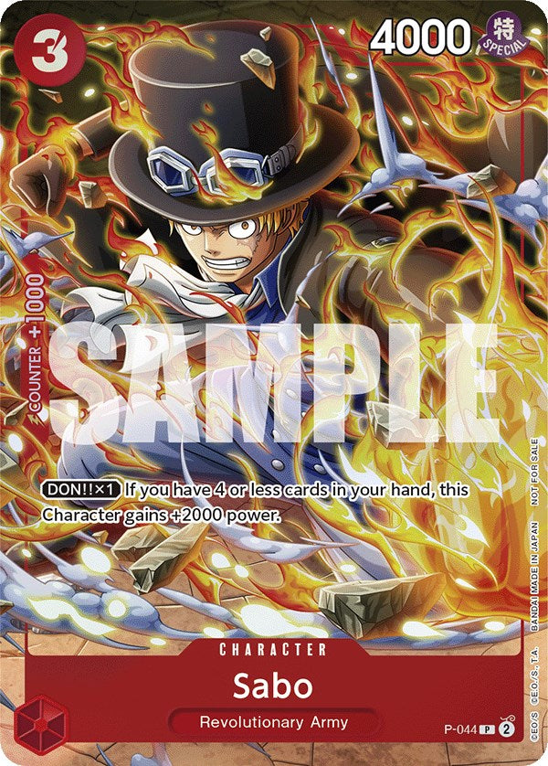 Sabo (Event Pack Vol. 4) [One Piece Promotion Cards] | Fandemonia Ltd